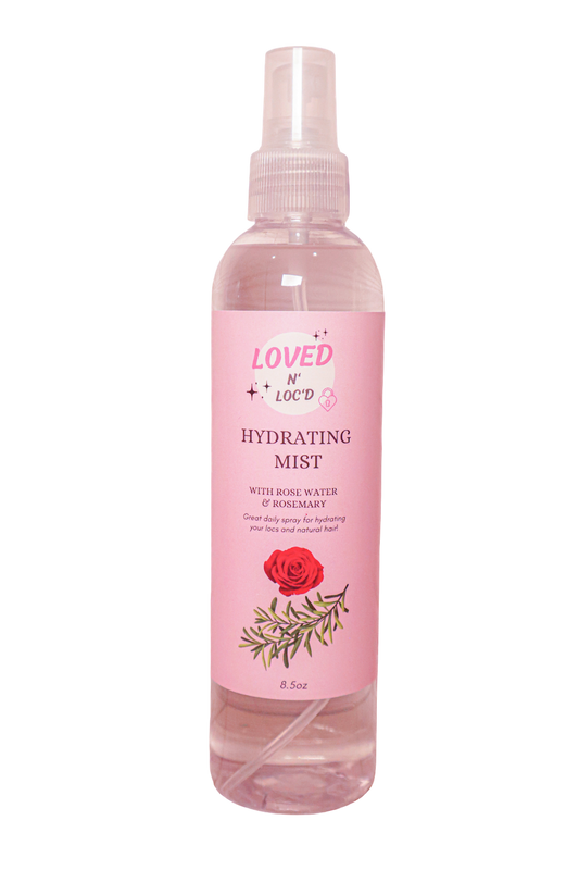 Rose Water and Rosemary Hydrating Hair Mist